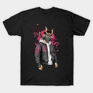 Urban Drifter Modern Samurai Streetwear T-Shirt