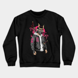 Urban Drifter Modern Samurai Streetwear Crewneck Sweatshirt