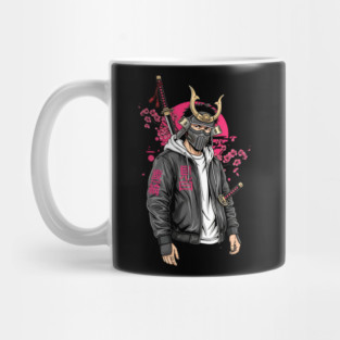 Urban Drifter Modern Samurai Streetwear Mug