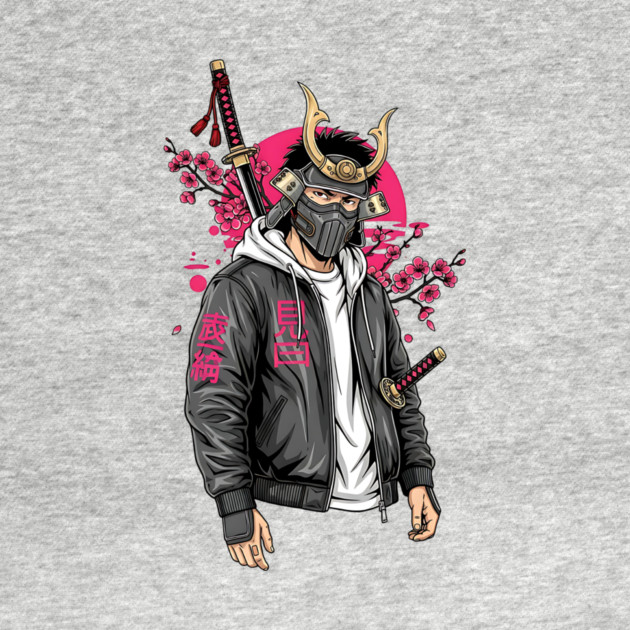 Urban Drifter Modern Samurai Streetwear by Designed By Marty
