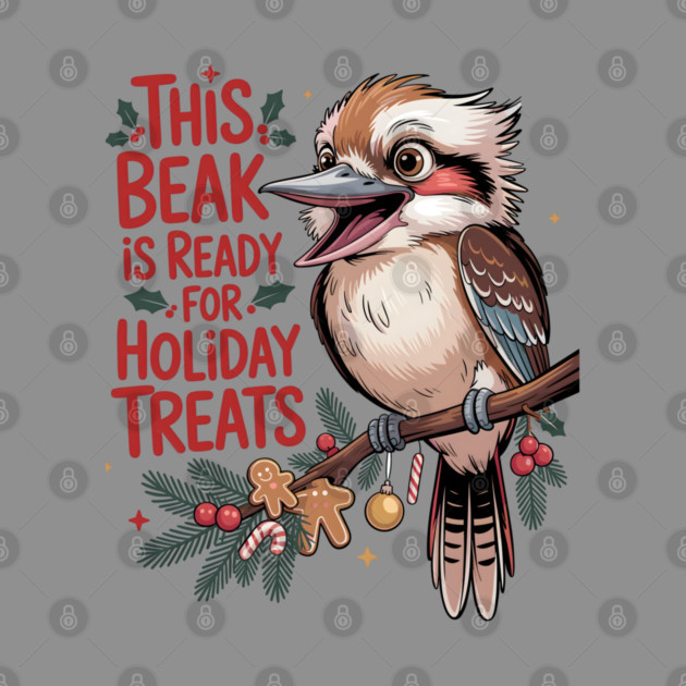 Xmas Kookaburra by JessArty