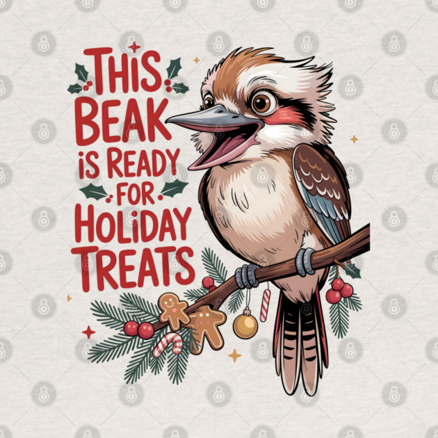 Xmas Kookaburra by JessArty
