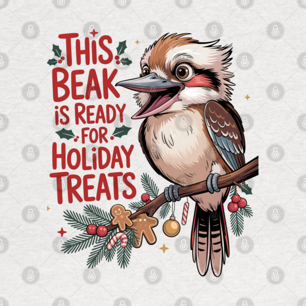 Xmas Kookaburra by JessArty