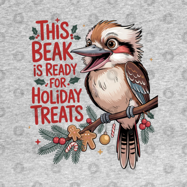 Xmas Kookaburra by JessArty