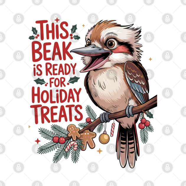 Xmas Kookaburra by JessArty