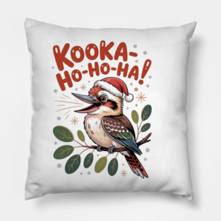 Xmas Kookaburra Pillow