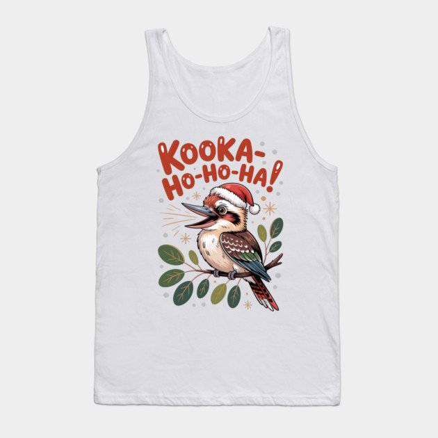 Xmas Kookaburra Tank Top by JessArty