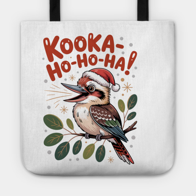 Xmas Kookaburra Tote by JessArty