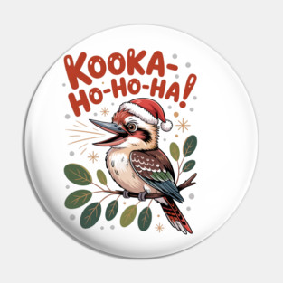 Xmas Kookaburra Pin