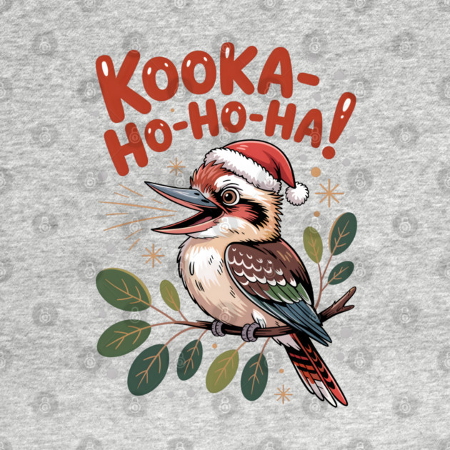 Xmas Kookaburra by JessArty