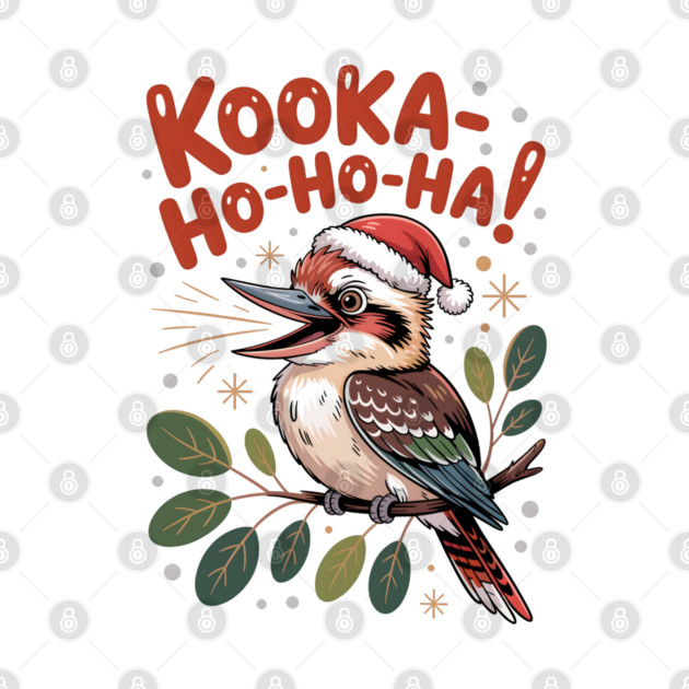 Xmas Kookaburra by JessArty
