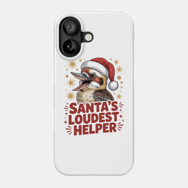 Xmas Kookaburra Phone Case by JessArty
