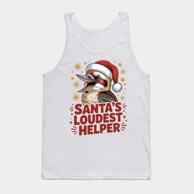 Xmas Kookaburra Tank Top by JessArty