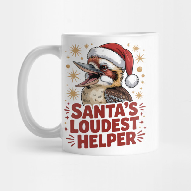 Xmas Kookaburra by JessArty