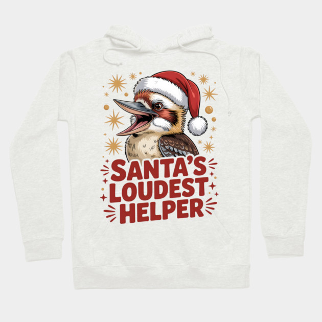 Xmas Kookaburra Hoodie by JessArty