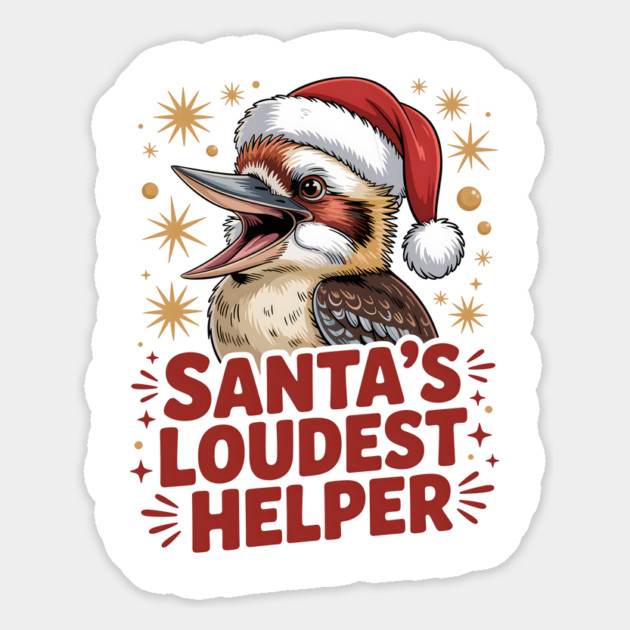 Xmas Kookaburra Magnet by JessArty