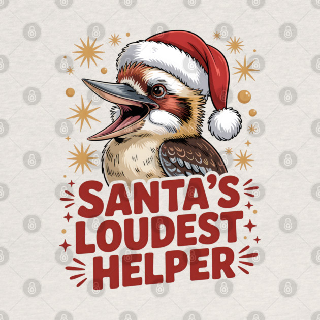 Xmas Kookaburra by JessArty