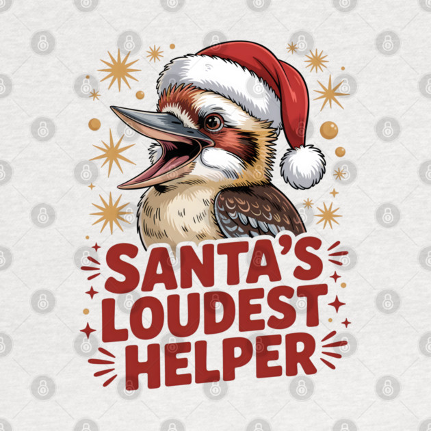 Xmas Kookaburra by JessArty