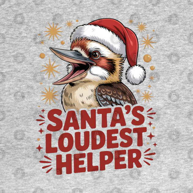 Xmas Kookaburra by JessArty