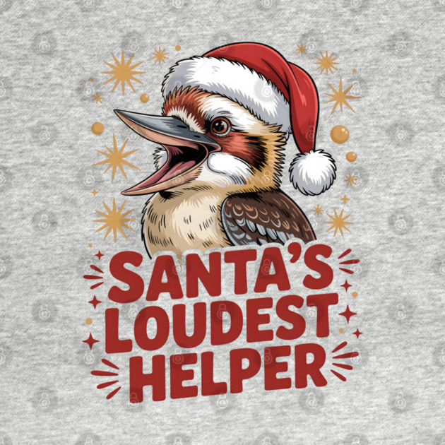 Xmas Kookaburra by JessArty