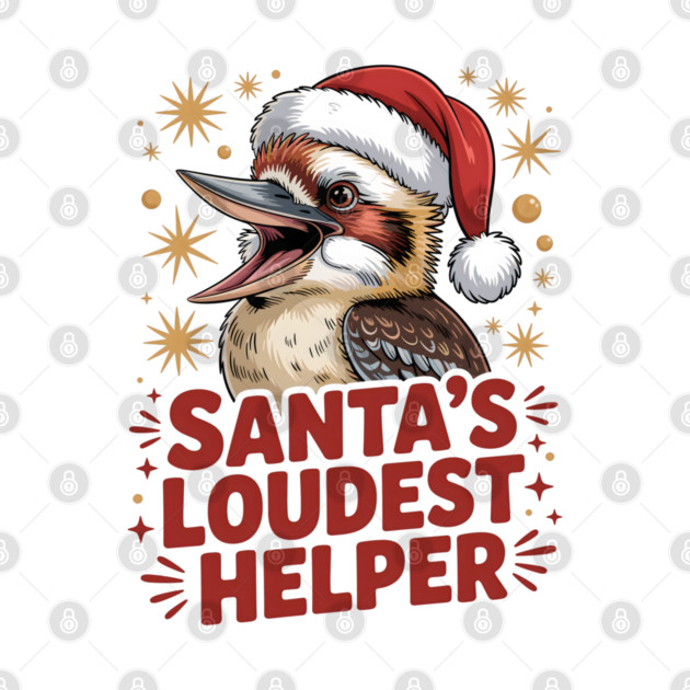 Xmas Kookaburra by JessArty