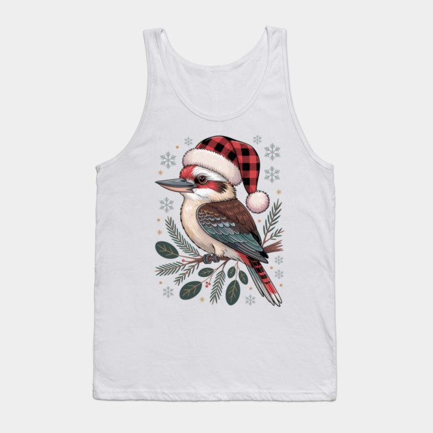 Xmas Kookaburra Tank Top by JessArty