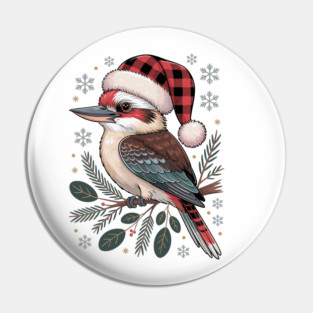 Xmas Kookaburra Pin