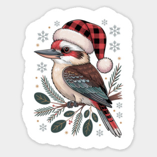 Xmas Kookaburra Magnet