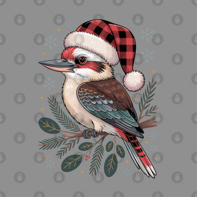 Xmas Kookaburra by JessArty