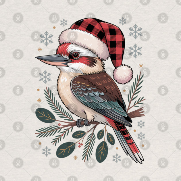 Xmas Kookaburra by JessArty