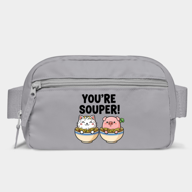 You’re Souper Kawaii Soup Cat and Pig by Designed By Marty