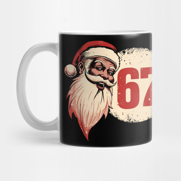Vintage Santa Claus 67 Christmas Number by Ink Lines