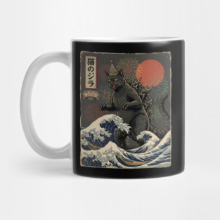 Catzilla New Year's Eve 2026 Mug