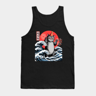 Catzilla New Year 2026 Celebration Tank Top