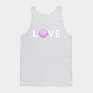 Tennis Love Game Apparel Novelty Player Fun Tank Top