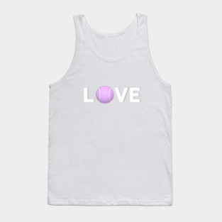 Tennis Love Game Apparel Novelty Player Fun Tank Top