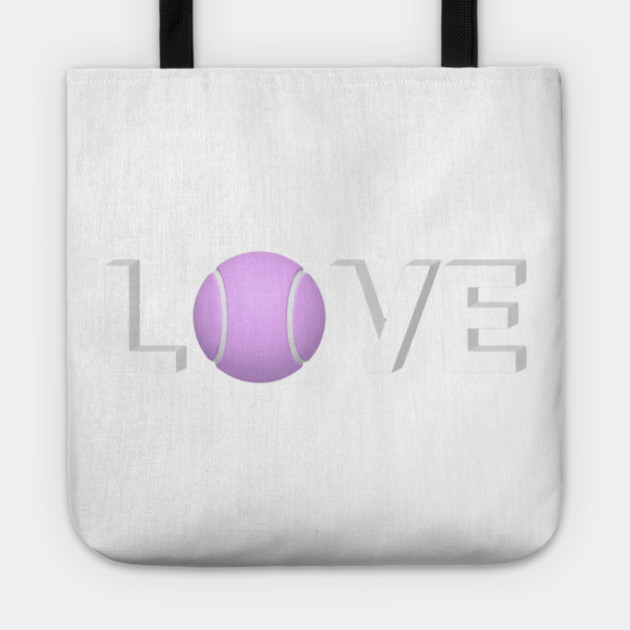 Tennis Love Game Apparel Novelty Player Fun Tote by Art2Wear