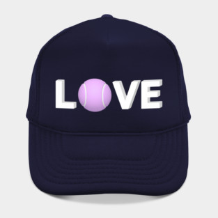 Tennis Love Game Apparel Novelty Player Fun Hat