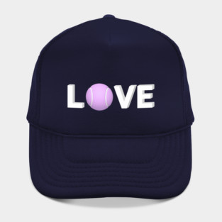 Tennis Love Game Apparel Novelty Player Fun Hat