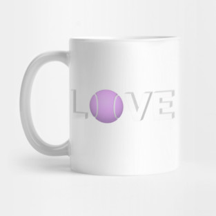 Tennis Love Game Apparel Novelty Player Fun Mug