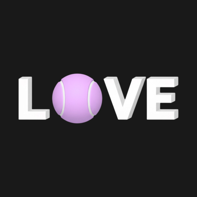 Tennis Love Game Apparel Novelty Player Fun by Art2Wear