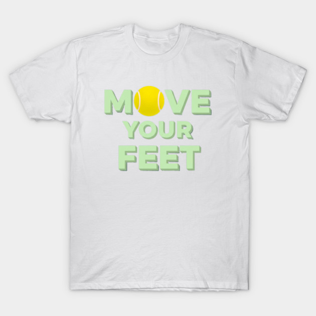 Court Motivation, Tennis Players Funny Quote T-Shirt by Art2Wear