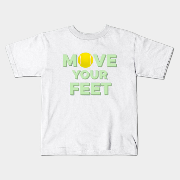 Court Motivation, Tennis Players Funny Quote Kids T-Shirt by Art2Wear