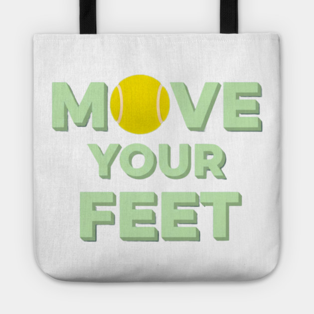 Court Motivation, Tennis Players Funny Quote Tote by Art2Wear