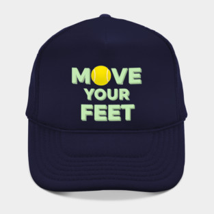 Court Motivation, Tennis Players Funny Quote Hat