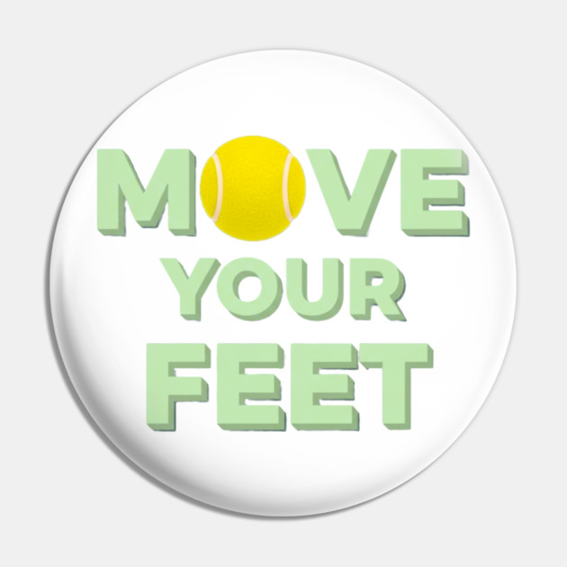 Court Motivation, Tennis Players Funny Quote Pin by Art2Wear