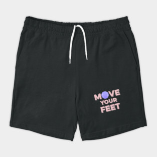 Move Your Feet Tennis Apparel for Players Shorts