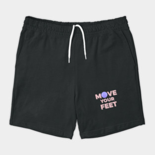 Move Your Feet Tennis Apparel for Players Shorts