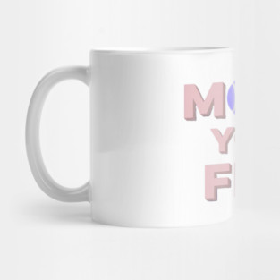 Move Your Feet Tennis Apparel for Players Mug