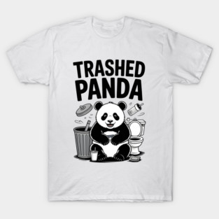 Trashed Panda Mischief T-Shirt